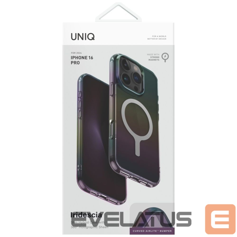 Другие товары UNIQ Uniq Iridescia Magclick Charging Case for iPhone 16 Pro - Black