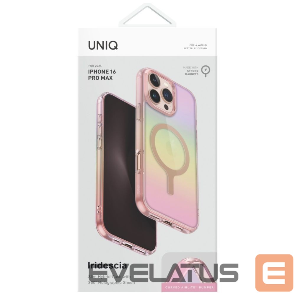 Другие товары UNIQ Uniq Iridescia Magclick Charging Case for iPhone 16 Pro Max - Pink