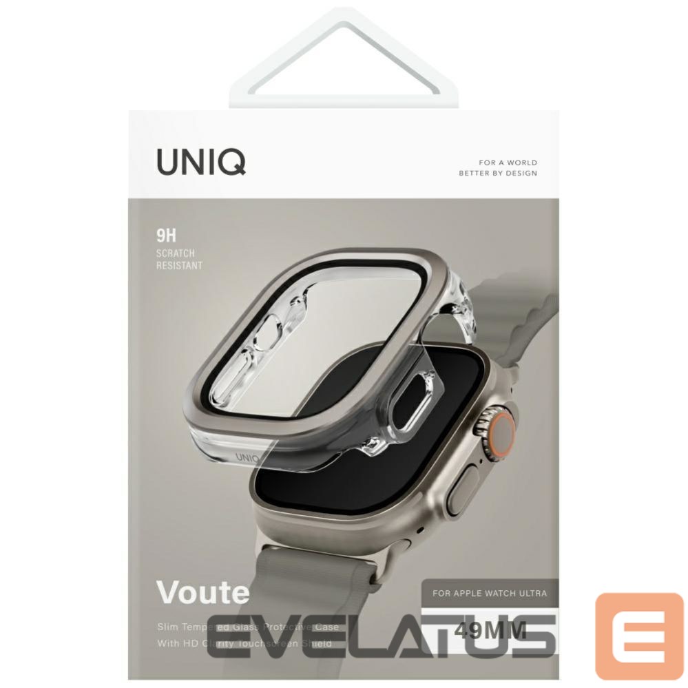 Другие товары UNIQ Uniq Voute case with tempered glass for Apple Watch Ultra 49 mm - silver