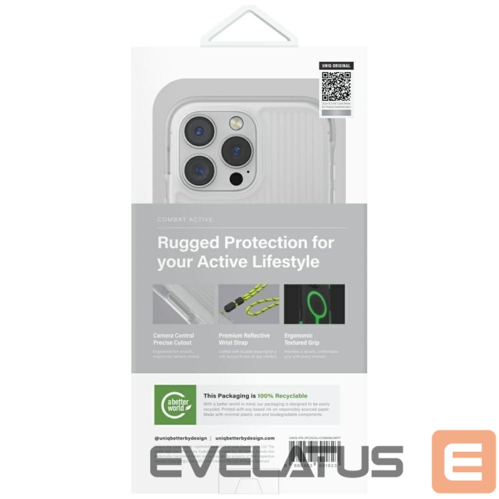 Другие товары UNIQ Uniq Combat Active Magclick Charging Case for iPhone 16 Pro - White