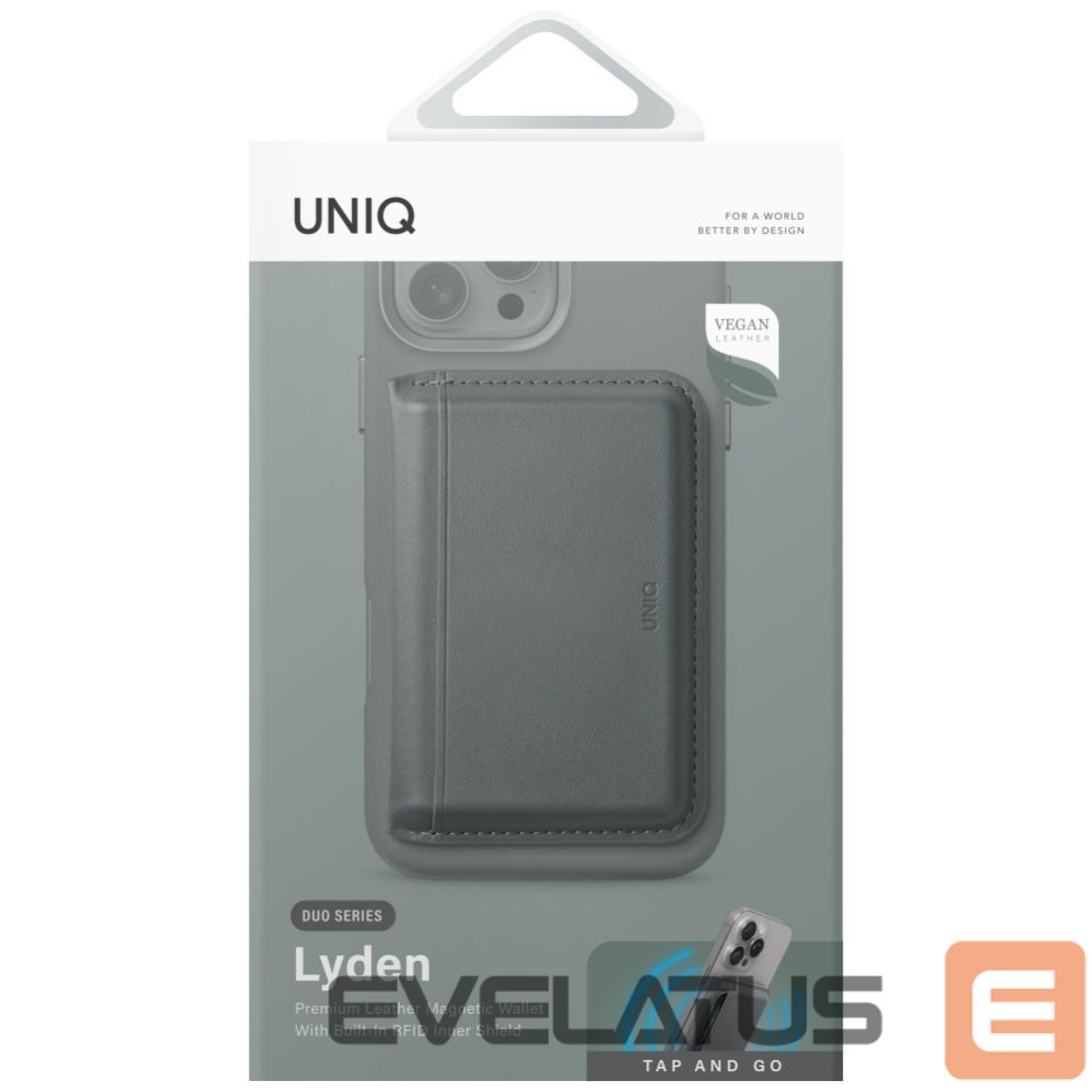 Другие товары UNIQ Uniq Lyden DS RFID Magnetic Wallet with Phone Stand - Green