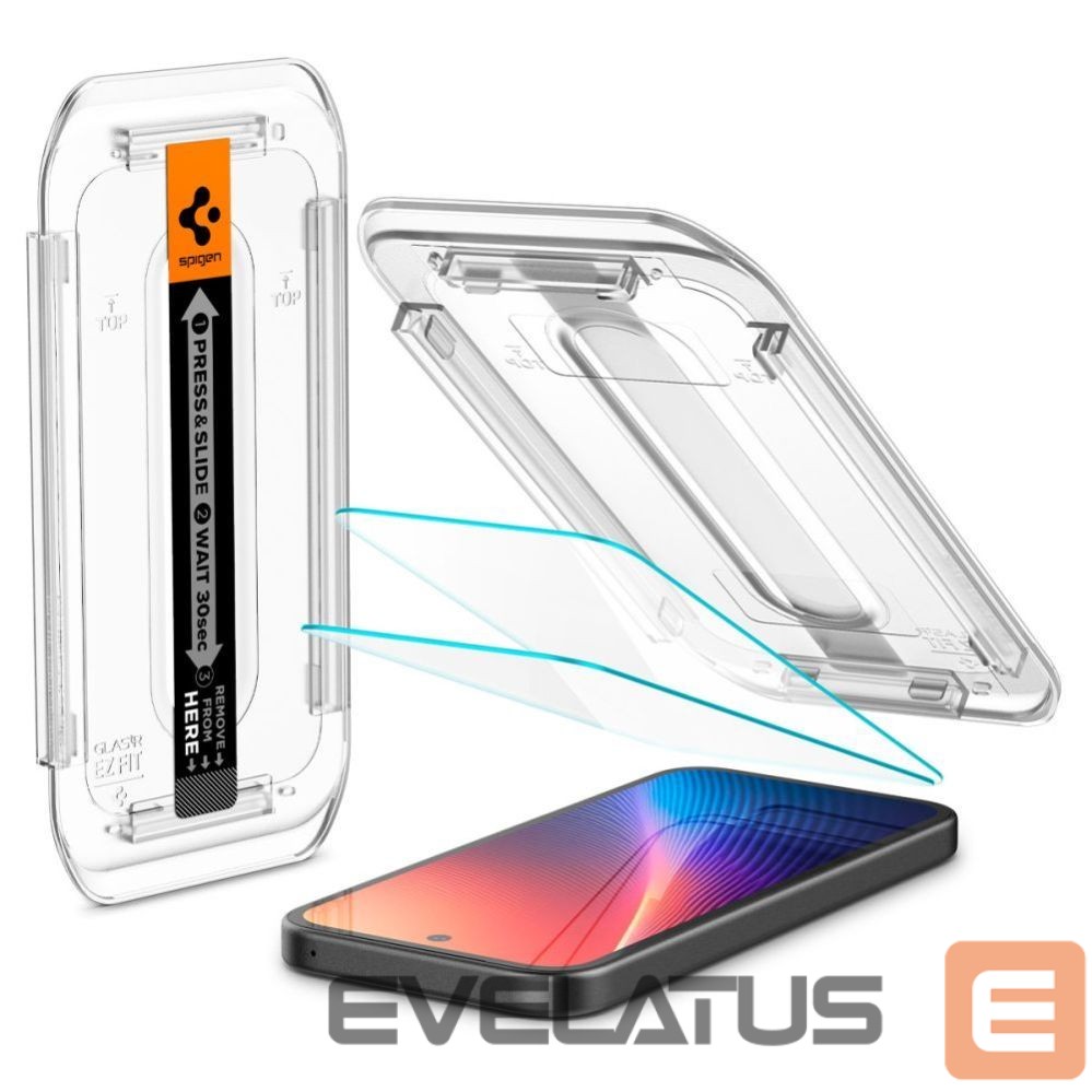Другие товары Spigen Spigen Glas.TR "Ez Fit" Tempered Glass 2-pack for Google Pixel 9A - Clear