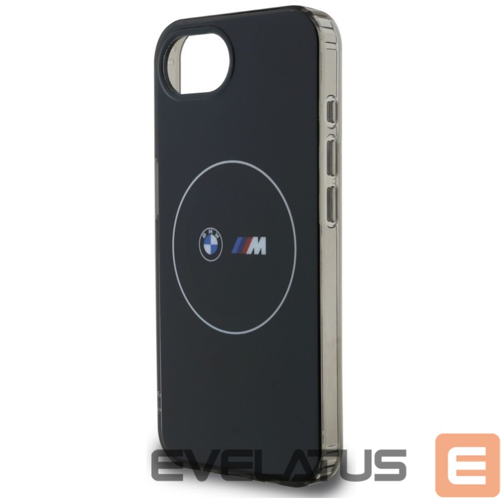 Другие товары BMW BMW IML Metal White Circle MagSafe iPhone 16e Case - Black