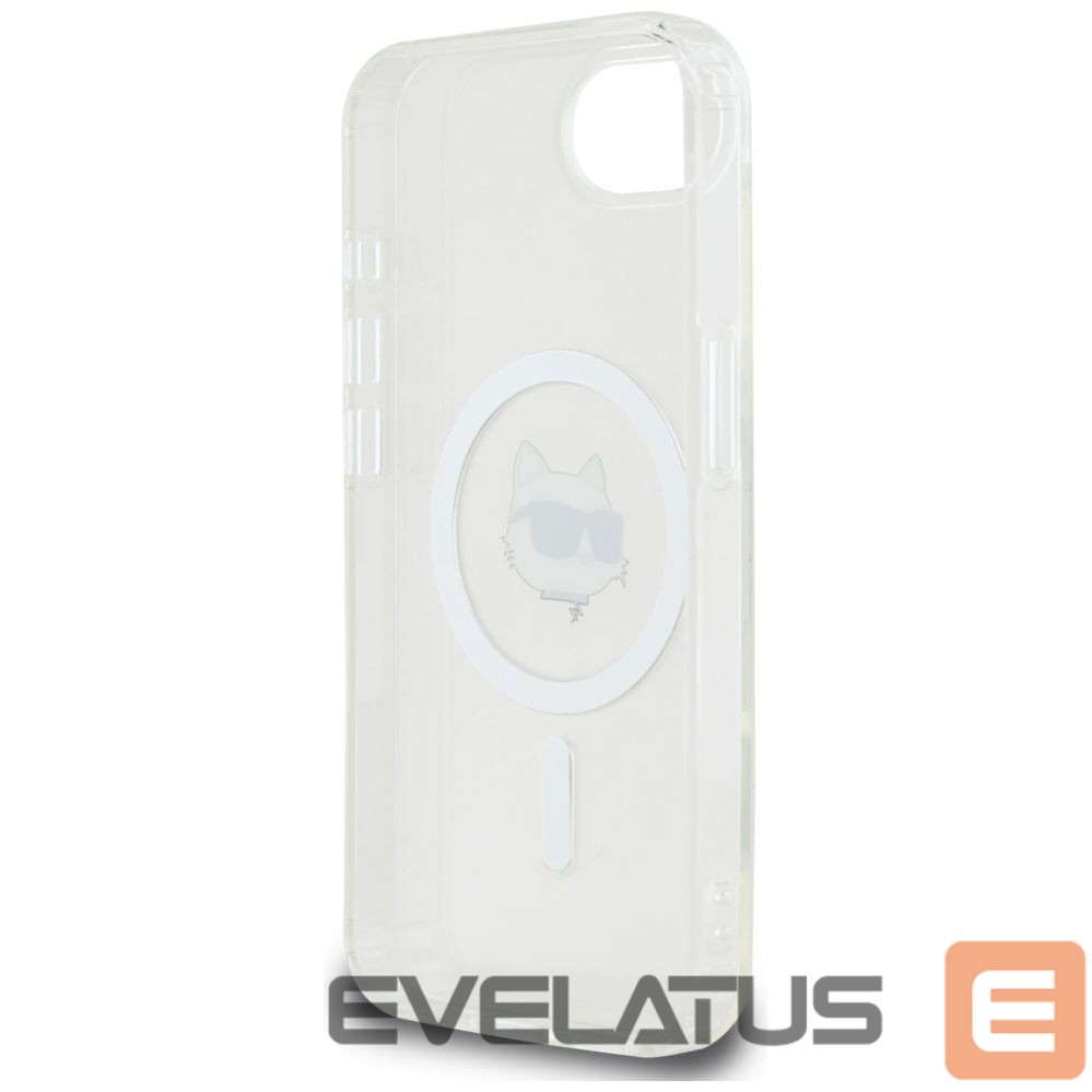Другие товары Karl Lagerfeld Karl Lagerfeld IML Metal Choupette Head MagSafe iPhone 16e Case - White