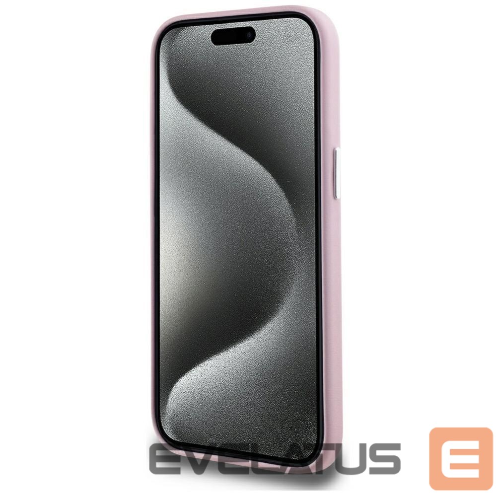 Другие товары Karl Lagerfeld Karl Lagerfeld FW Metal Plate MagSafe iPhone 15 Case - Pink