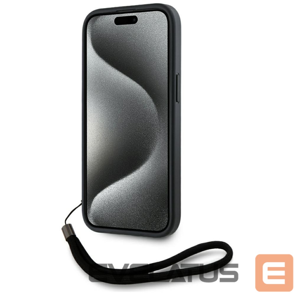 Другие товары Karl Lagerfeld Karl Lagerfeld Saffiano Athleisure Stripes Cord iPhone 15 Case - Red