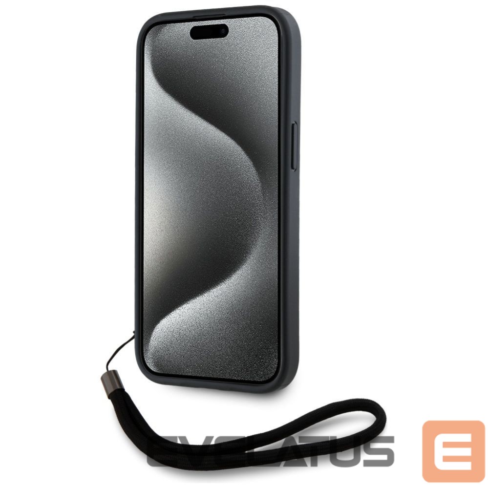 Другие товары Karl Lagerfeld Karl Lagerfeld Saffiano Athleisure Stripes Cord iPhone 15 Pro Max Case - Red