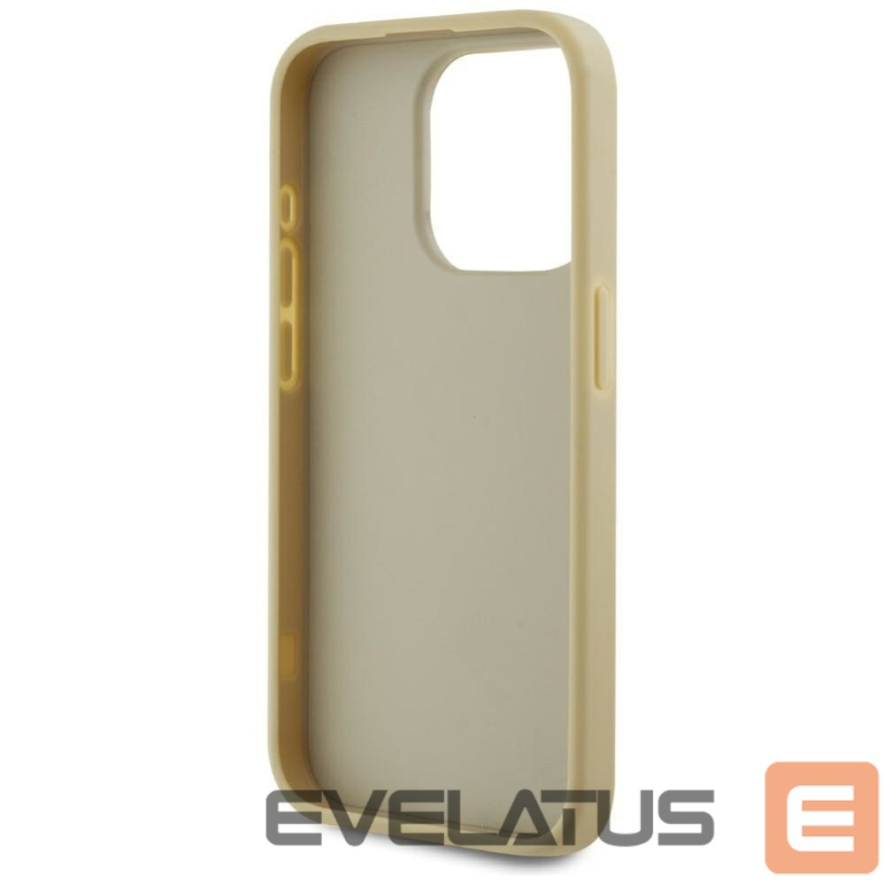 Другие товары Karl Lagerfeld Karl Lagerfeld Wrinkled Metal Signature iPhone 15 Pro Max Case - Gold