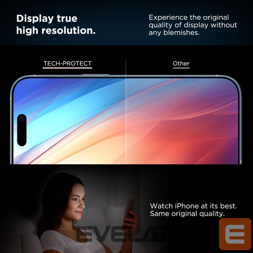 Другие товары Tech-Protect Tech-Protect Quick Set+ 2-pack tempered glass for iPhone 13 / 13 PRO / 14 / 16e / 17e