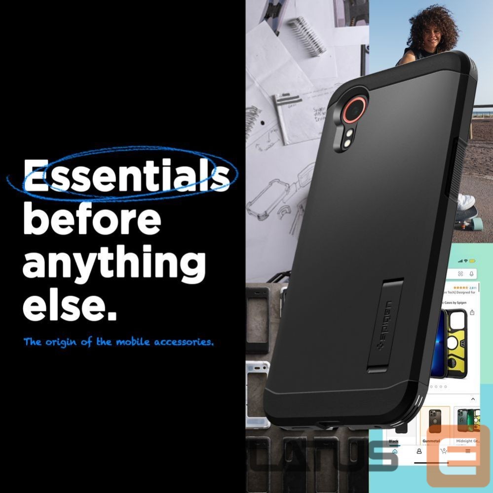 Другие товары Spigen Spigen Tough Armor Case for Samsung Galaxy Xcover 7 Pro - Black