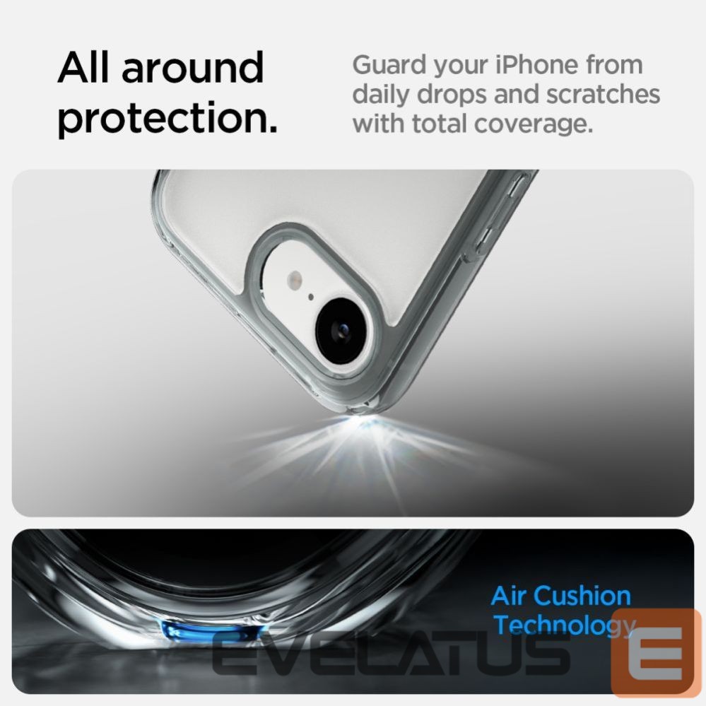 Другие товары Spigen Spigen Ultra Hybrid Case for iPhone 16e / 17e - Gray