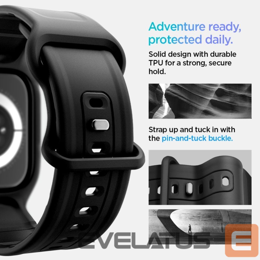 Другие товары Spigen Spigen Vault Pro Strap for Apple Watch 42mm - Matte Black