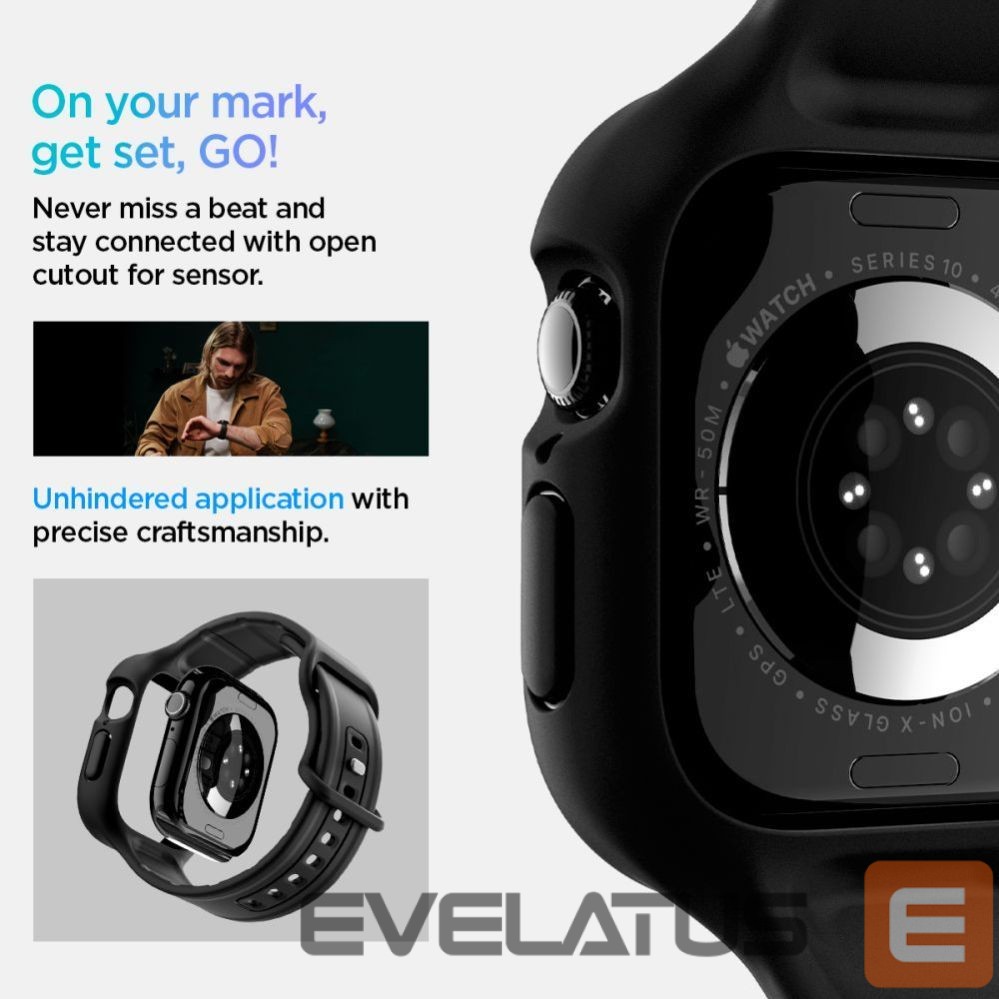 Другие товары Spigen Spigen Vault Pro Strap for Apple Watch 42mm - Matte Black