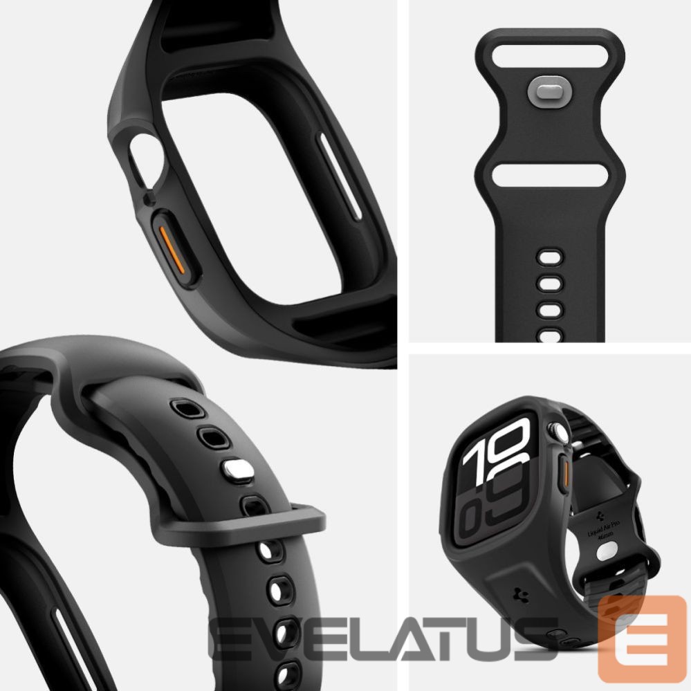 Другие товары Spigen Spigen Liquid Air Pro Strap for Apple Watch 46mm - Matte Black
