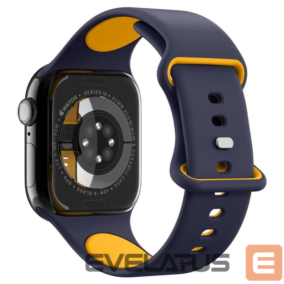 Другие товары Spigen Spigen Nano Pop Strap for Apple Watch 40/41/42 mm - Navy Blue/Orange