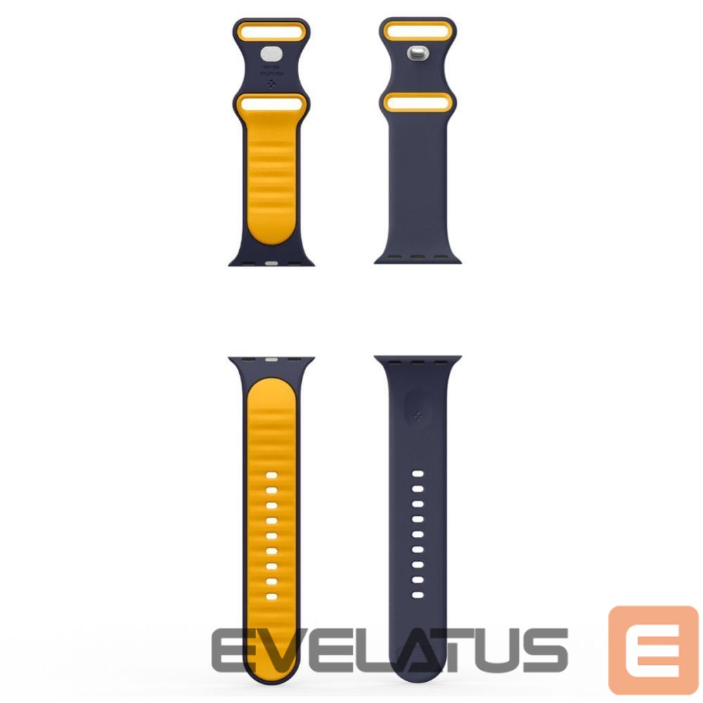 Другие товары Spigen Spigen Nano Pop Strap for Apple Watch 40/41/42 mm - Navy Blue/Orange