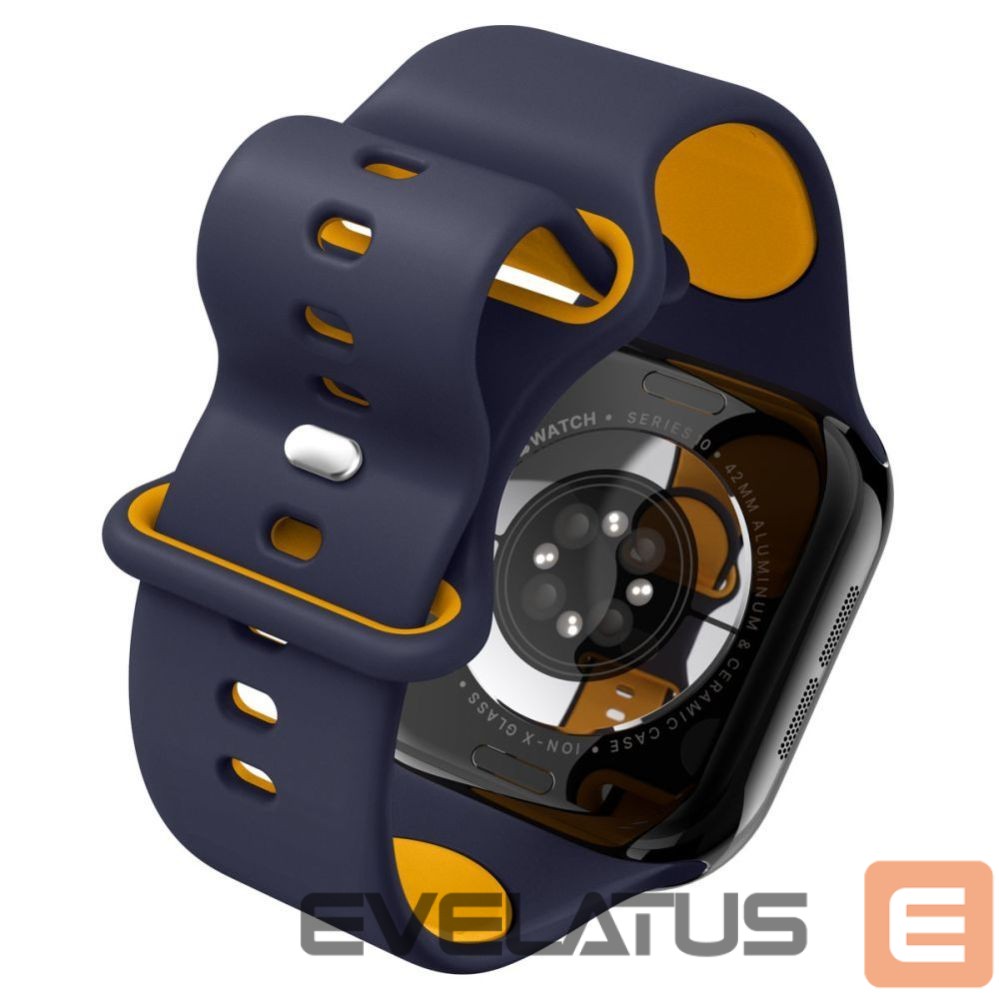 Другие товары Spigen Spigen Nano Pop Strap for Apple Watch 40/41/42 mm - Navy Blue/Orange