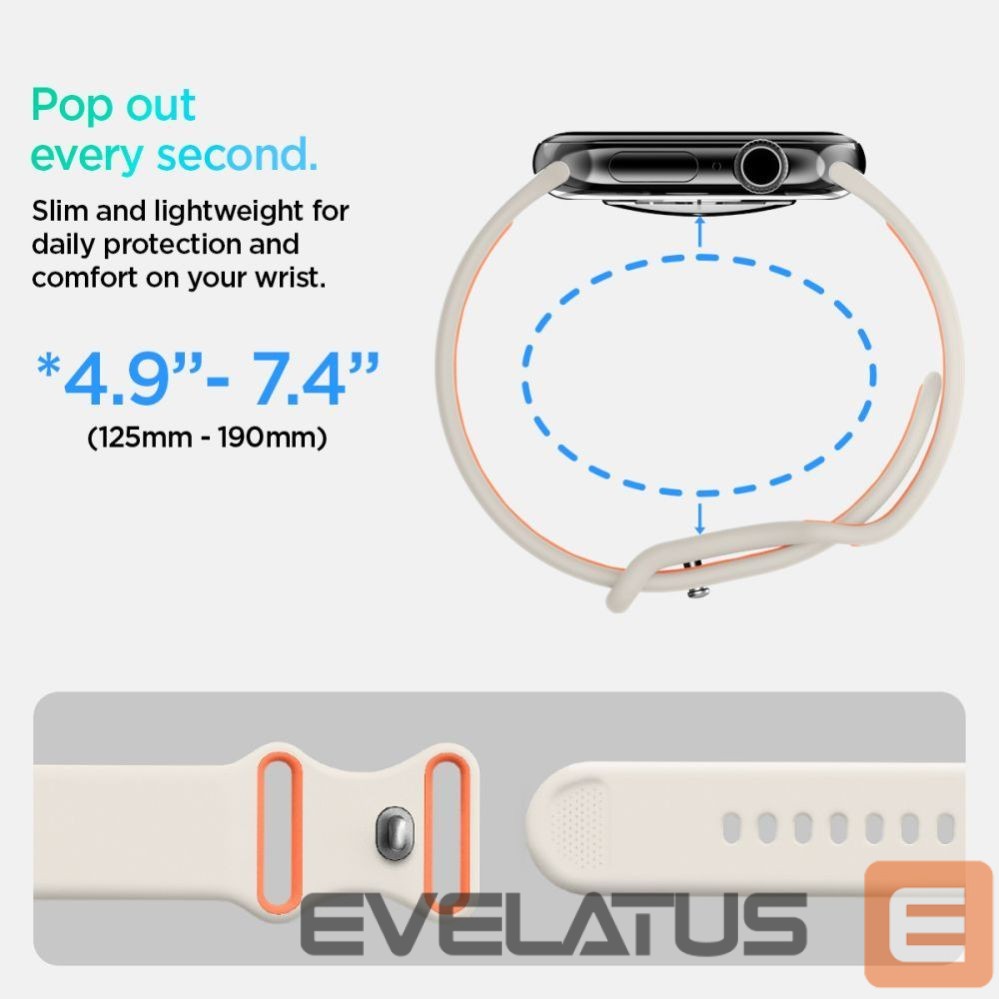 Другие товары Spigen Spigen Nano Pop Strap for Apple Watch 40/41/42 mm - Beige