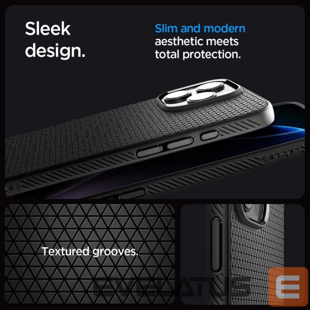 Другие товары Spigen Spigen Liquid Air "T" MagSafe case for iPhone 16 Pro - matte black