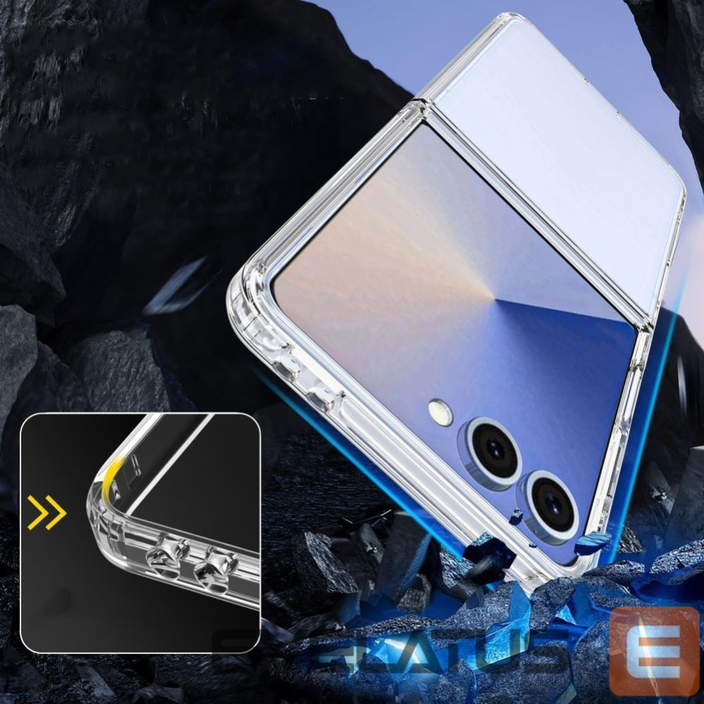 Другие товары Tech-Protect Tech-Protect FlexAir Hybrid Case for Samsung Galaxy Z Flip 7 - Transparent