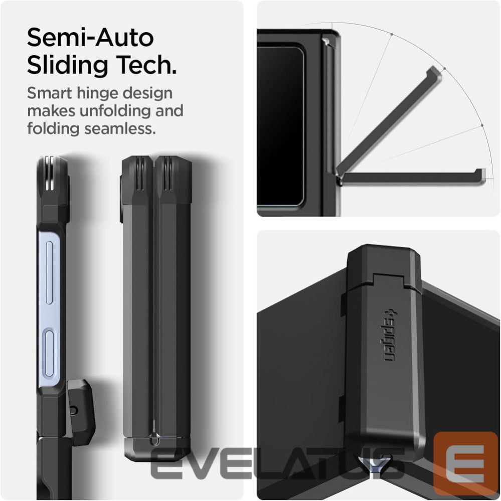 Другие товары Spigen Spigen Tough Armor Pro Mag MagSafe Case for Samsung Galaxy Z Flip 6 / 7 FE - Black