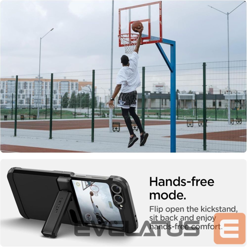 Другие товары Spigen Spigen Tough Armor Pro Mag MagSafe Case for Samsung Galaxy Z Flip 6 / 7 FE - Black