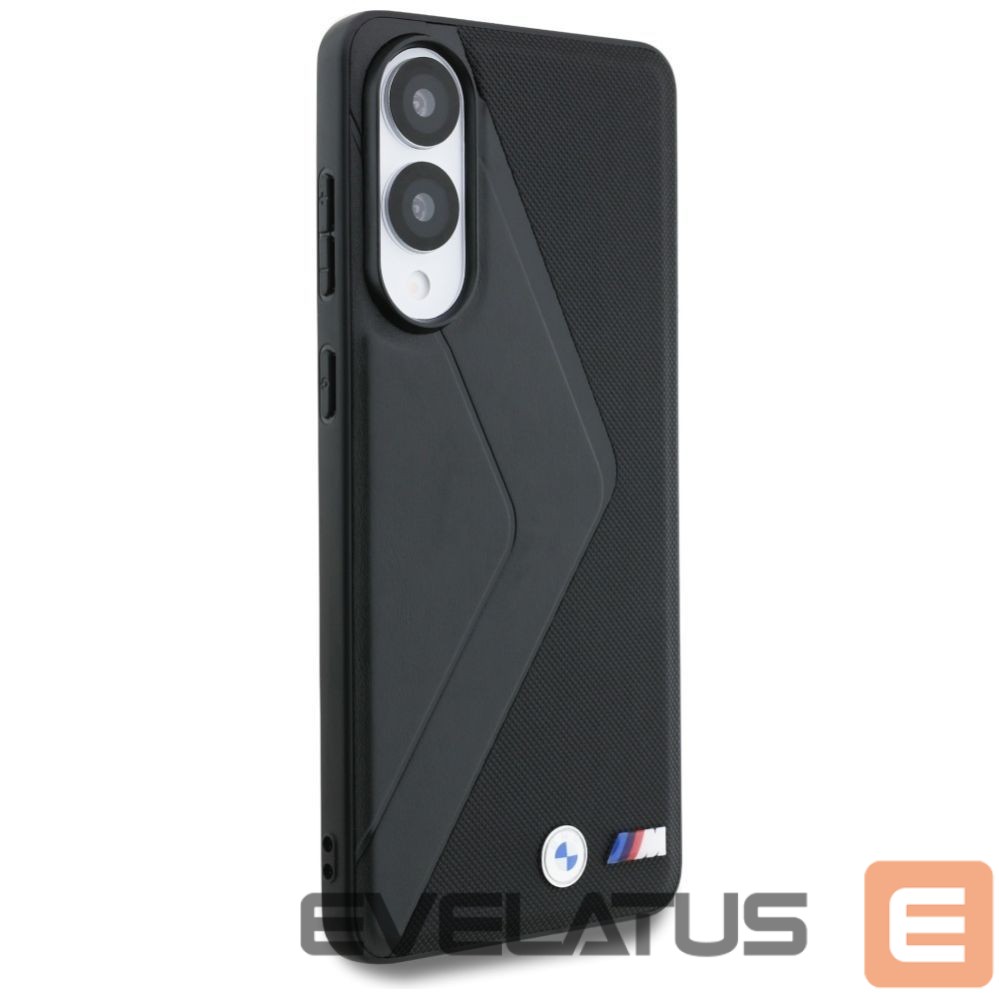 Другие товары BMW BMW Leather Oversized Stripes MagSafe case for Samsung Galaxy S25 Edge - black
