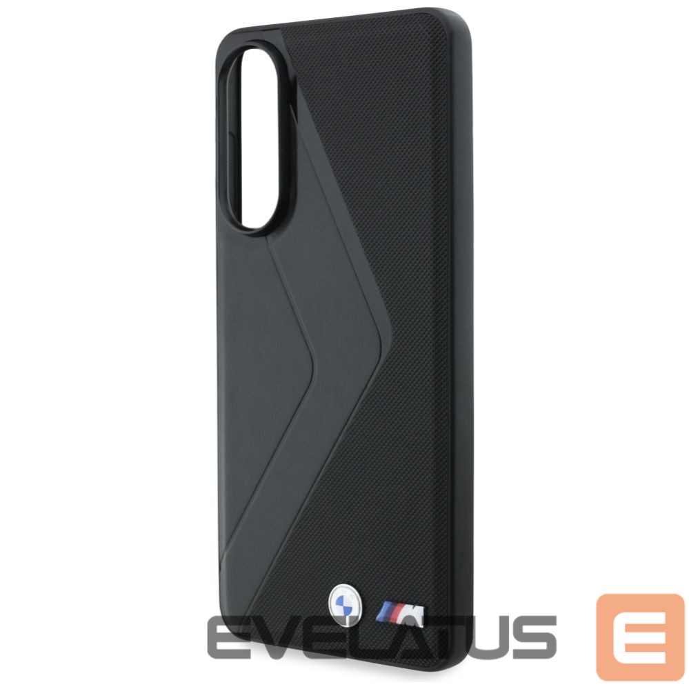 Другие товары BMW BMW Leather Oversized Stripes MagSafe case for Samsung Galaxy S25 Edge - black