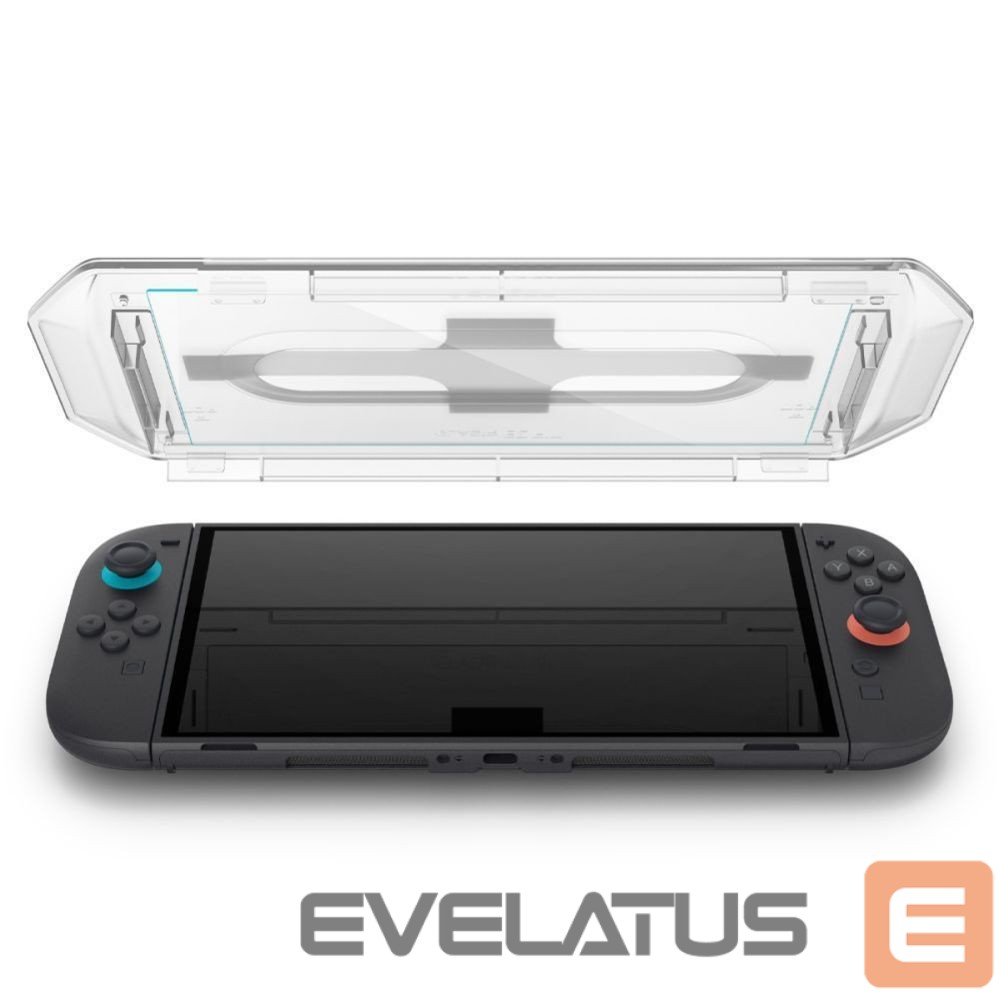 Другие товары Spigen Spigen Glas.Tr ”EZ FIT” Tempered Glass 2-pack for Nintendo Switch 2 - Transparent