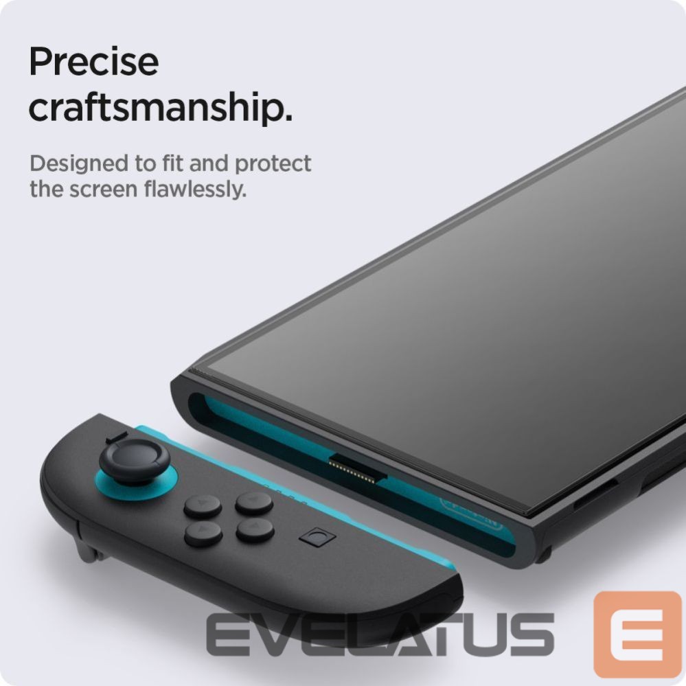 Другие товары Spigen Spigen Glas.Tr ”EZ FIT” Tempered Glass 2-pack for Nintendo Switch 2 - Transparent