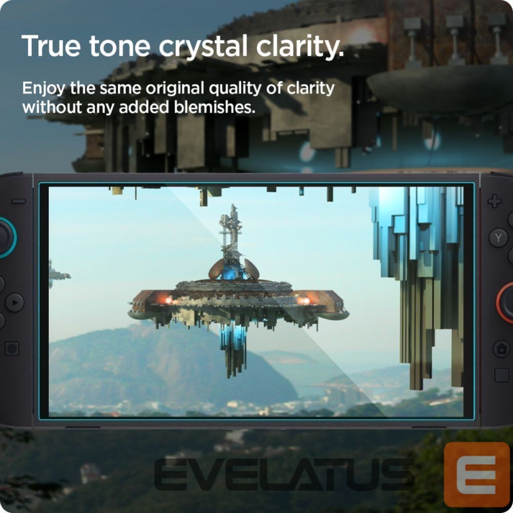 Другие товары Spigen Spigen Glas.Tr ”EZ FIT” Tempered Glass 2-pack for Nintendo Switch 2 - Transparent