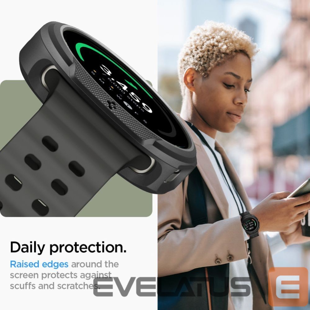 Другие товары Spigen Spigen Liquid Air Case for Samsung Galaxy Watch 8 Classic 46mm - Black