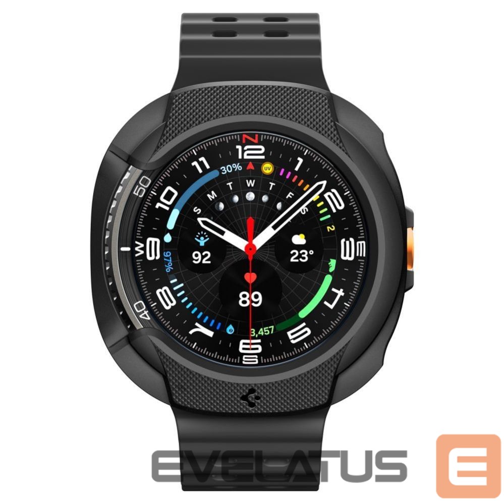 Другие товары Spigen Spigen Liquid Air Case for Samsung Galaxy Watch 8 Classic 46mm - Black