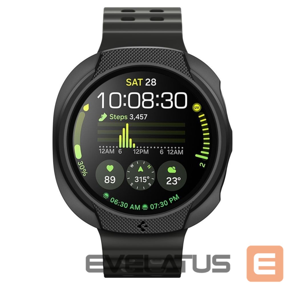 Другие товары Spigen Spigen Liquid Air Case for Samsung Galaxy Watch 8 40mm - Matte Black