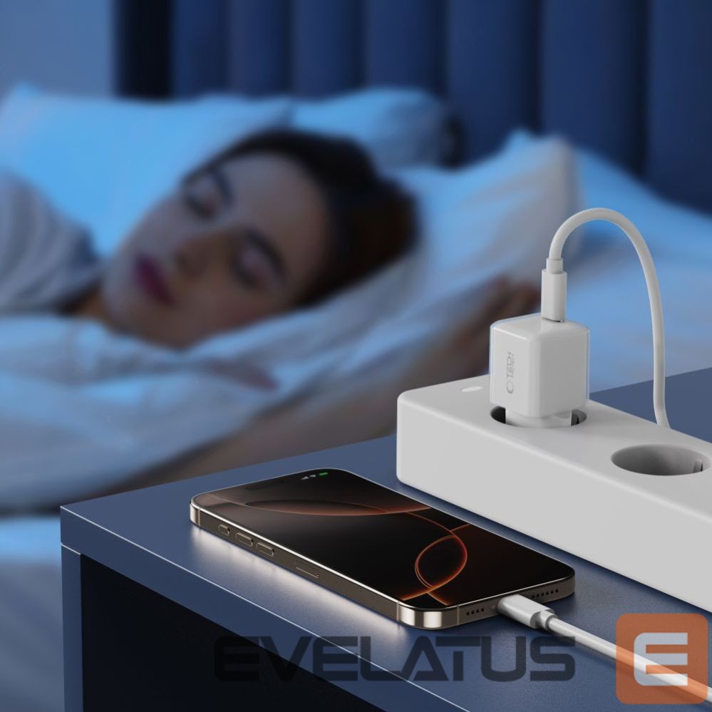 Другие товары Tech-Protect Tech-Protect NCM25 USB-C PD 25W Wall Charger - White