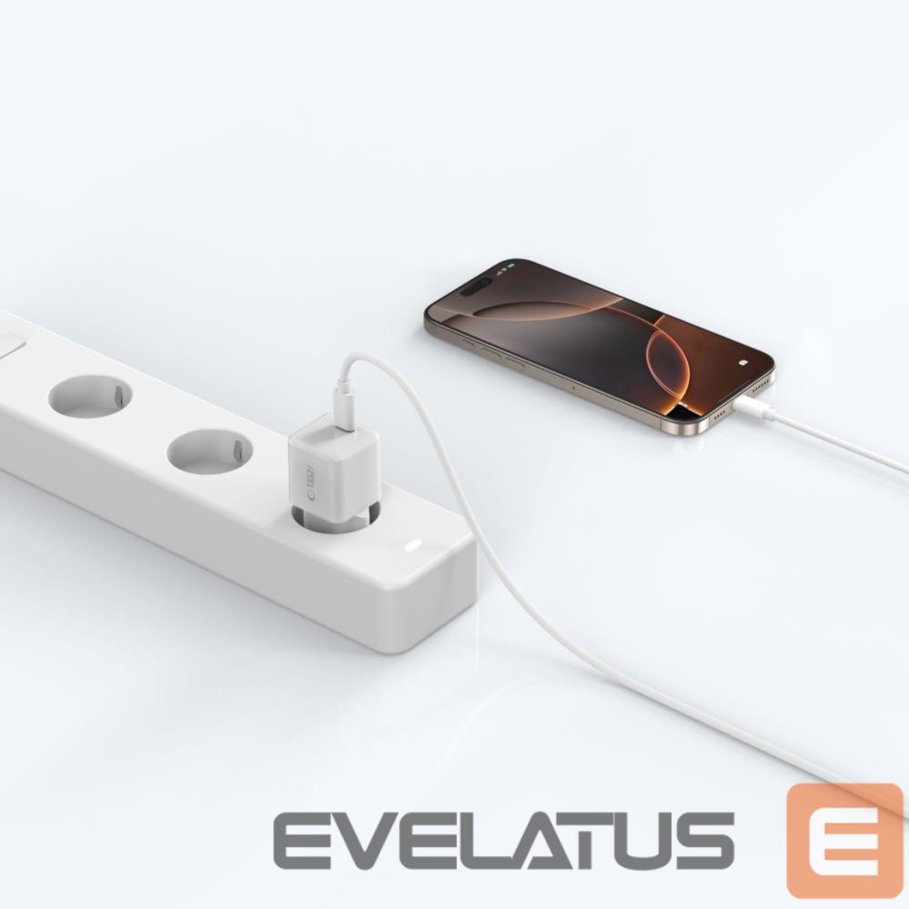 Другие товары Tech-Protect Tech-Protect NCM25 USB-C PD 25W Wall Charger - White