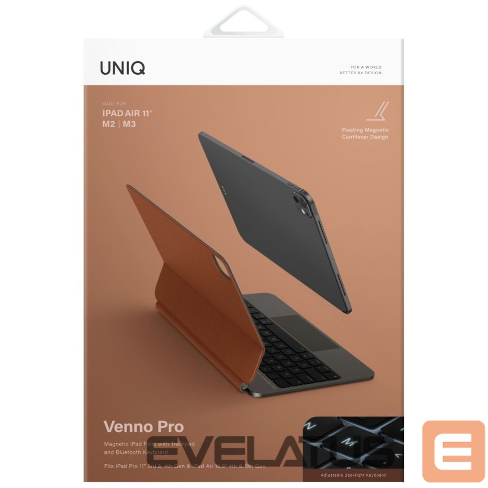 Другие товары UNIQ Uniq Venno Pro Magnetic Smart Case with Keyboard for iPad 11" 2025 / iPad Air 11" 2024 / 2025 / iPad Pro 11" 2018 / 2020 / 2021 / 2022 / 2024 - Brown
