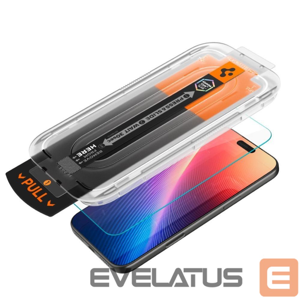 Другие товары Spigen Spigen Glas.TR EZ Fit Pro Tempered Glass for iPhone 17 Air - Transparent