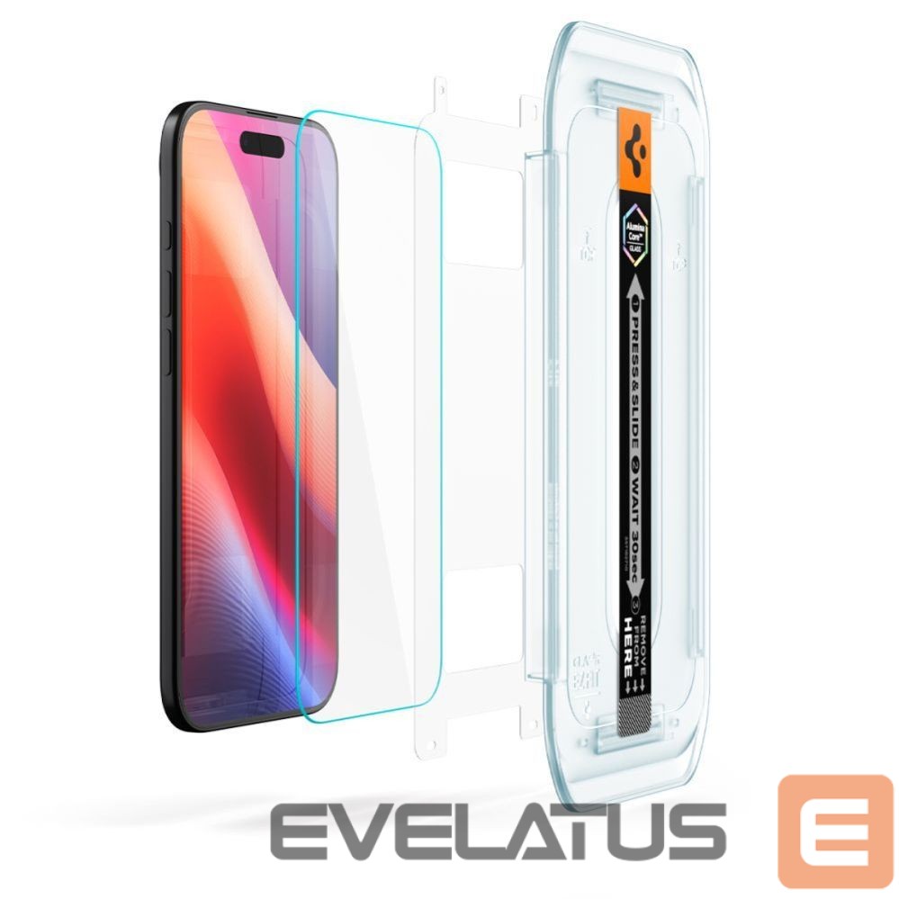 Другие товары Spigen Spigen Glas.TR EZ Fit 2-pack tempered glass for iPhone 17 Air - transparent