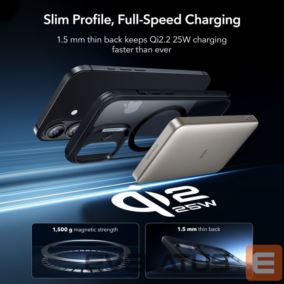 Другие товары ESR ESR Classic Hybrid MagSafe + Tempered Glass Set for iPhone 17 - Clear Black