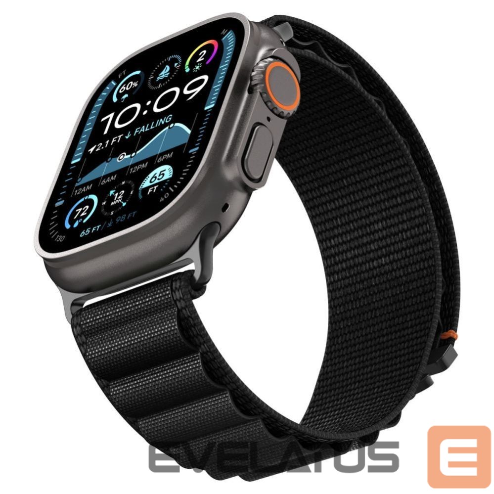 Другие товары Spigen Strap Spigen WBF1 Strap for Apple Watch 44 / 45 / 46 / 49 mm - Black