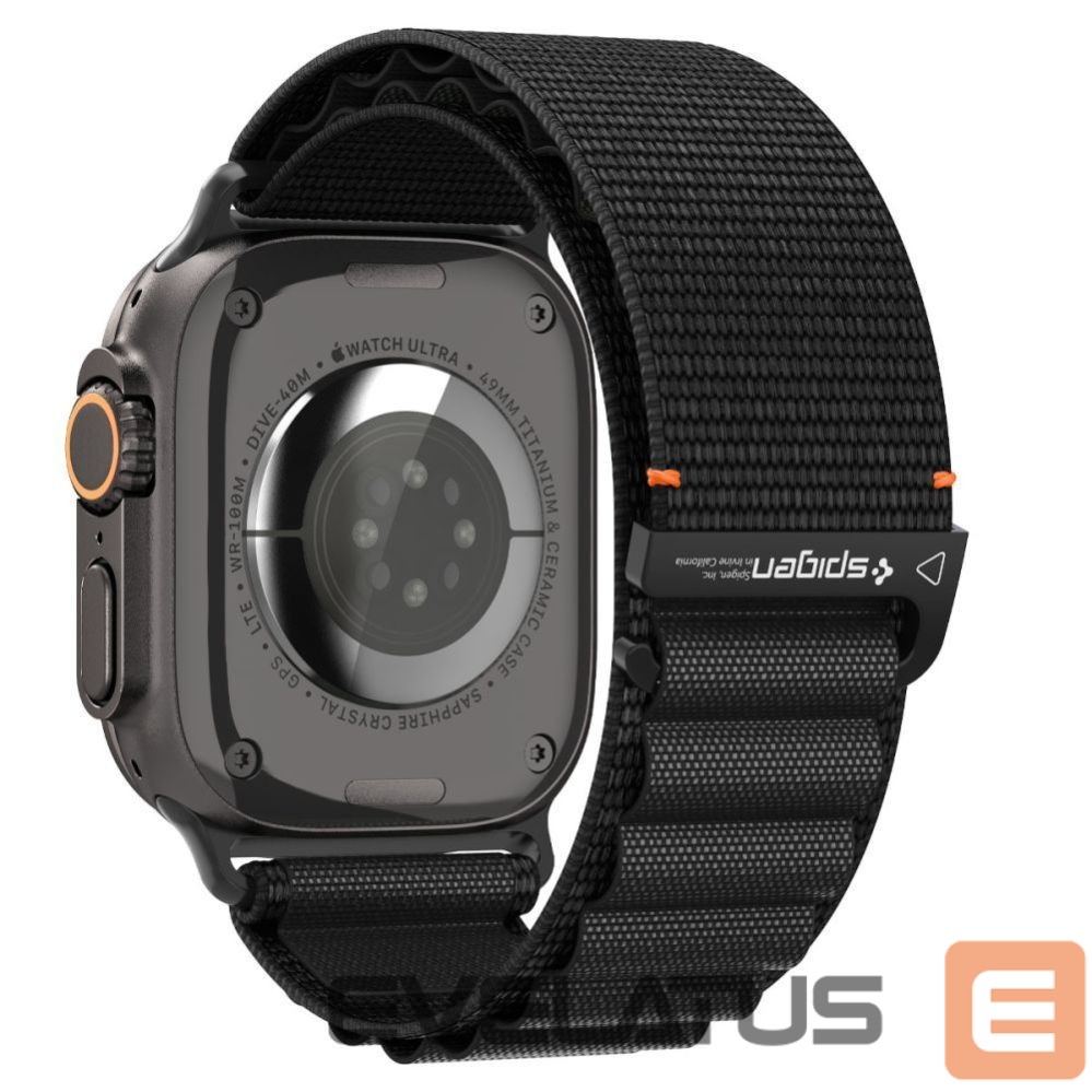 Другие товары Spigen Strap Spigen WBF1 Strap for Apple Watch 44 / 45 / 46 / 49 mm - Black