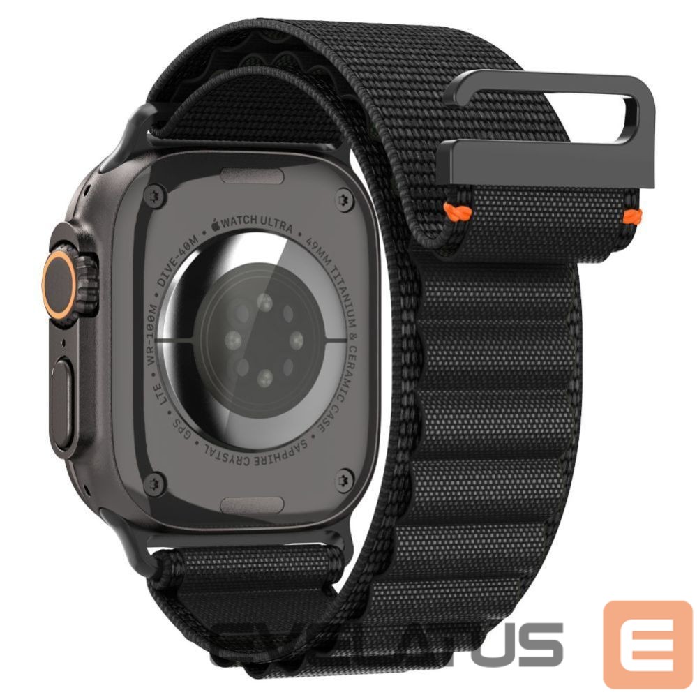 Другие товары Spigen Strap Spigen WBF1 Strap for Apple Watch 44 / 45 / 46 / 49 mm - Black