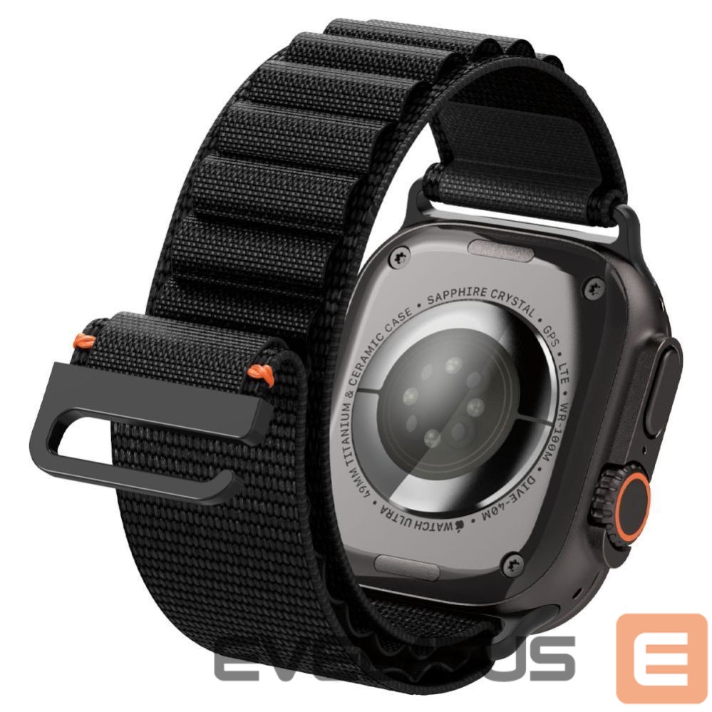 Другие товары Spigen Strap Spigen WBF1 Strap for Apple Watch 44 / 45 / 46 / 49 mm - Black