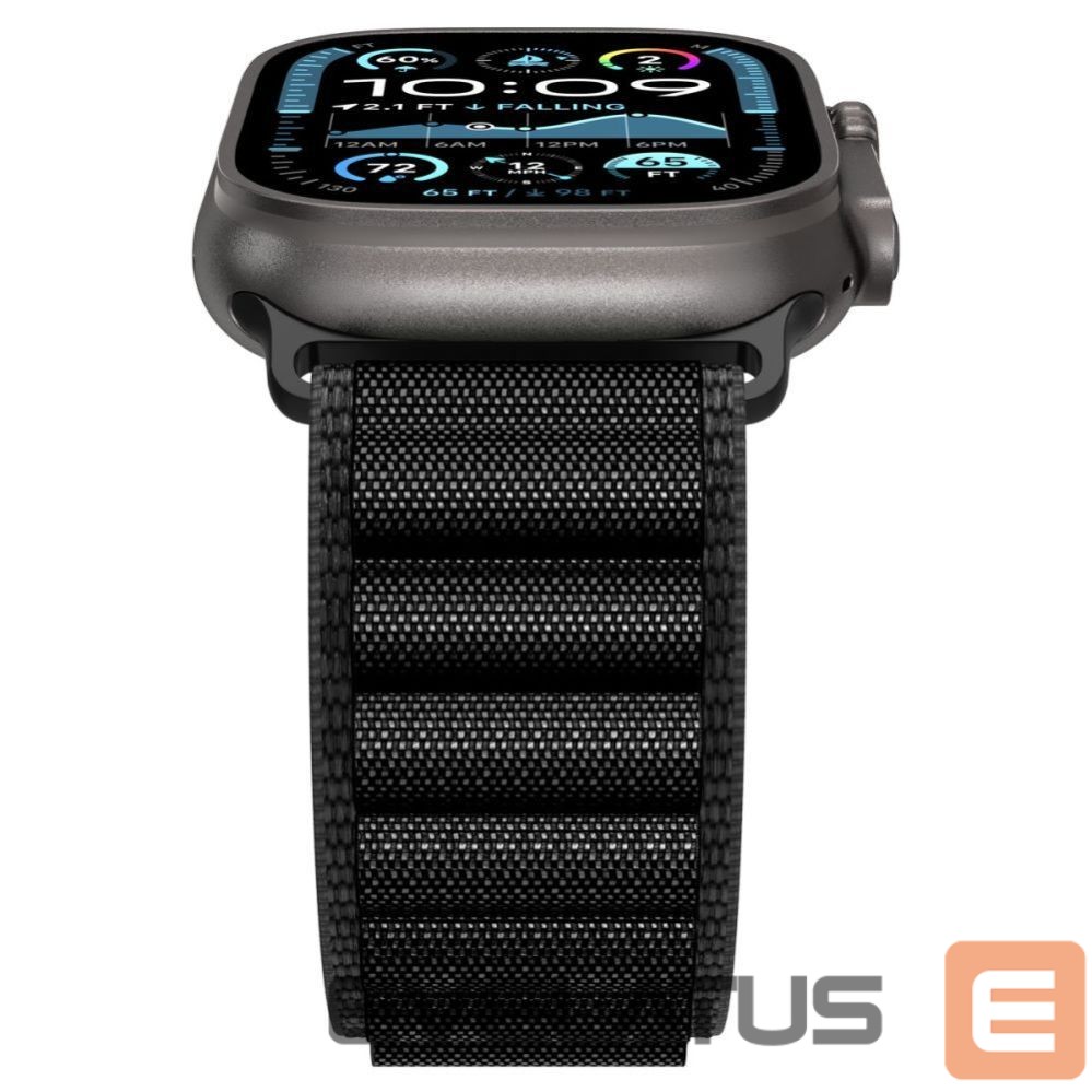Другие товары Spigen Strap Spigen WBF1 Strap for Apple Watch 44 / 45 / 46 / 49 mm - Black