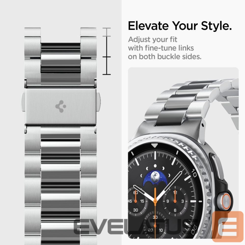 Другие товары Spigen Spigen Modern Fit Band for Samsung Galaxy Watch 40/44/46 mm - Silver