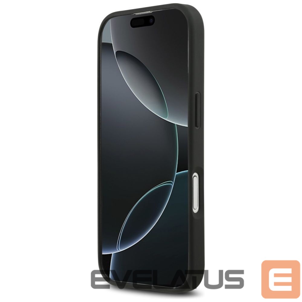 Другие товары Mercedes-Benz Mercedes Leather Large Laurel Leave MagSafe Case for iPhone 17 - Black