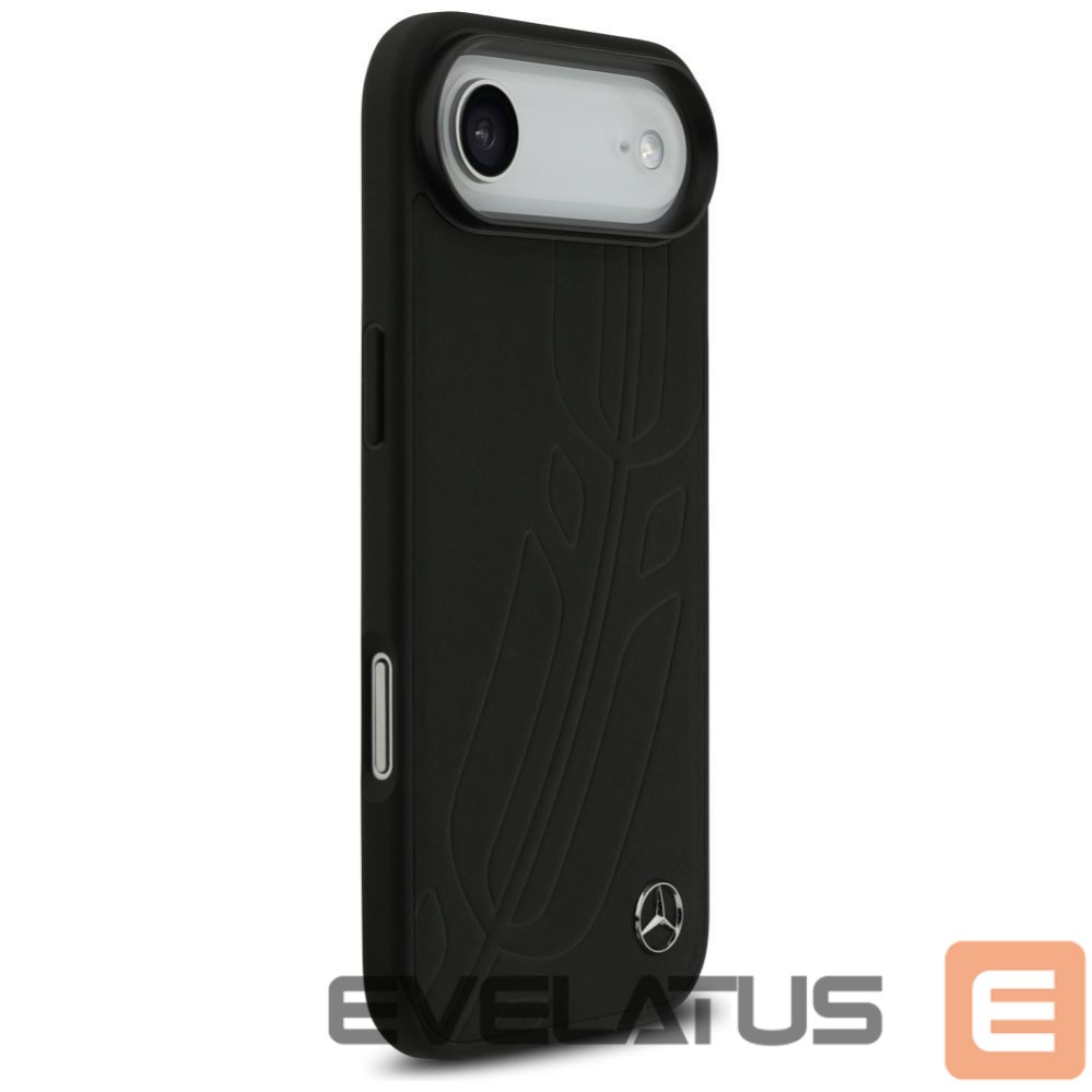 Другие товары Mercedes-Benz Mercedes Leather Large Laurel Leave MagSafe case for iPhone Air - black