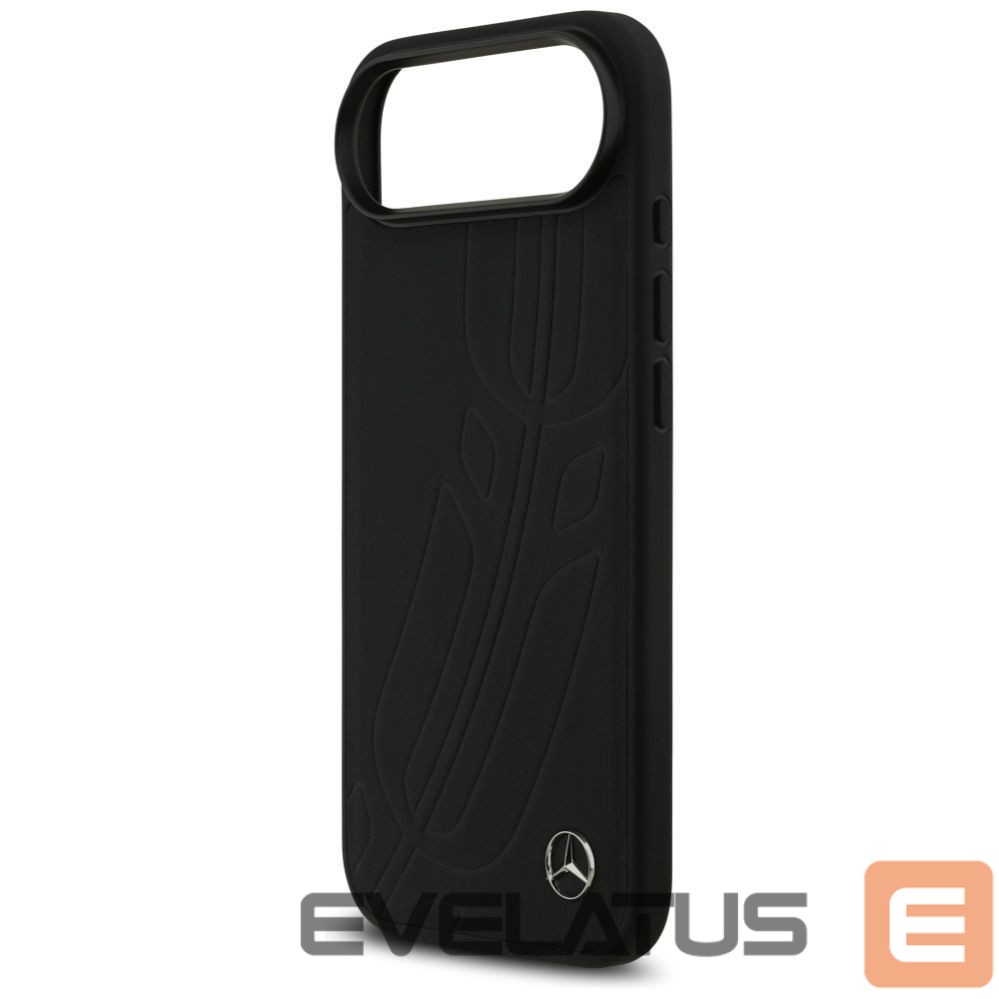 Другие товары Mercedes-Benz Mercedes Leather Large Laurel Leave MagSafe case for iPhone Air - black