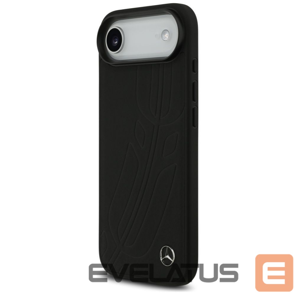 Другие товары Mercedes-Benz Mercedes Leather Large Laurel Leave MagSafe case for iPhone Air - black